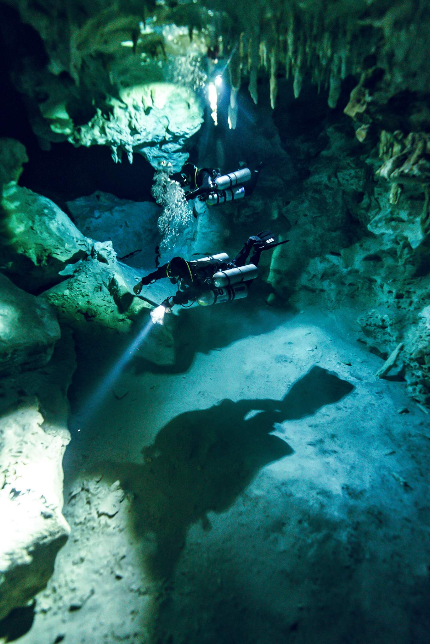 Deco Cave diving course TDI Mexico
