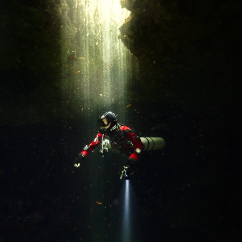 Cavern Diver TDI Course, Darkside Divers Mexico
