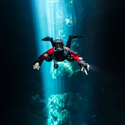 Cenote El Pit | Cavern Diving | Cenote Diving | DarkSide Divers Mexico